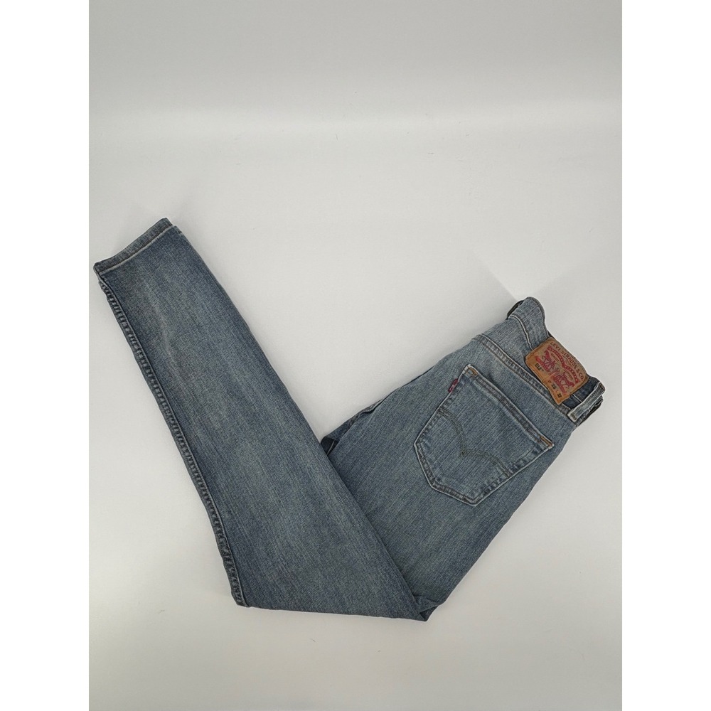 Levis 512 Slim Taper Jeans Mens 28x32 Medium Wash Blue WaterLess Denim 512-2421